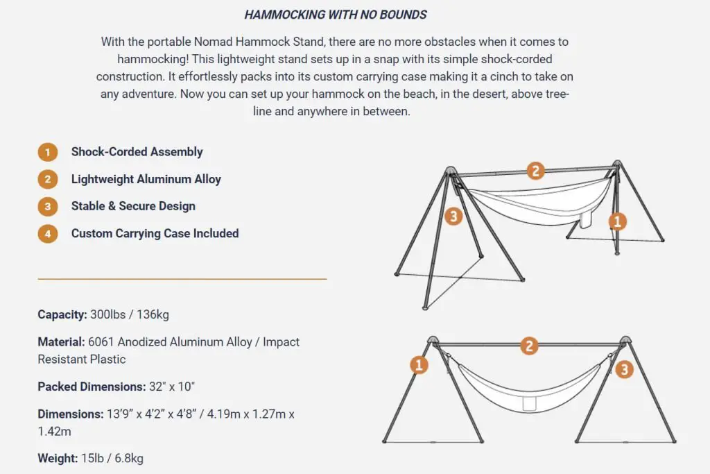 Best Portable Hammock Stand