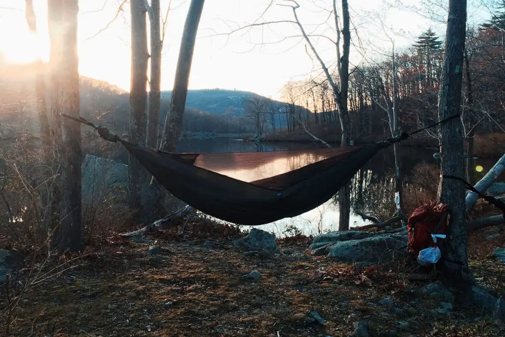 How To Hammock Camp In The Winter