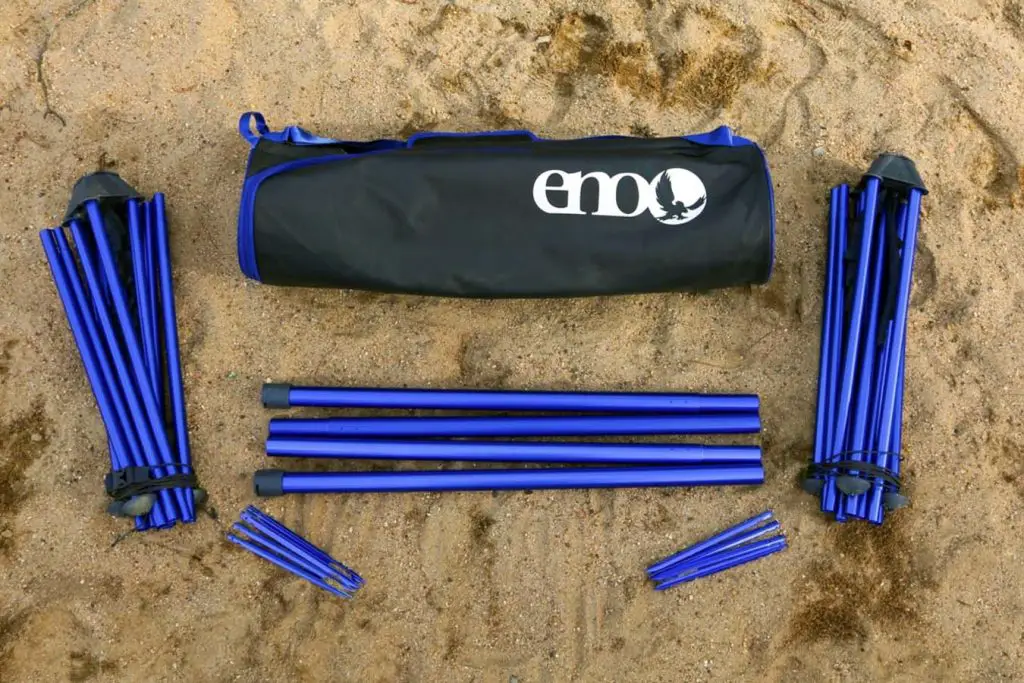 Portable hammock stand